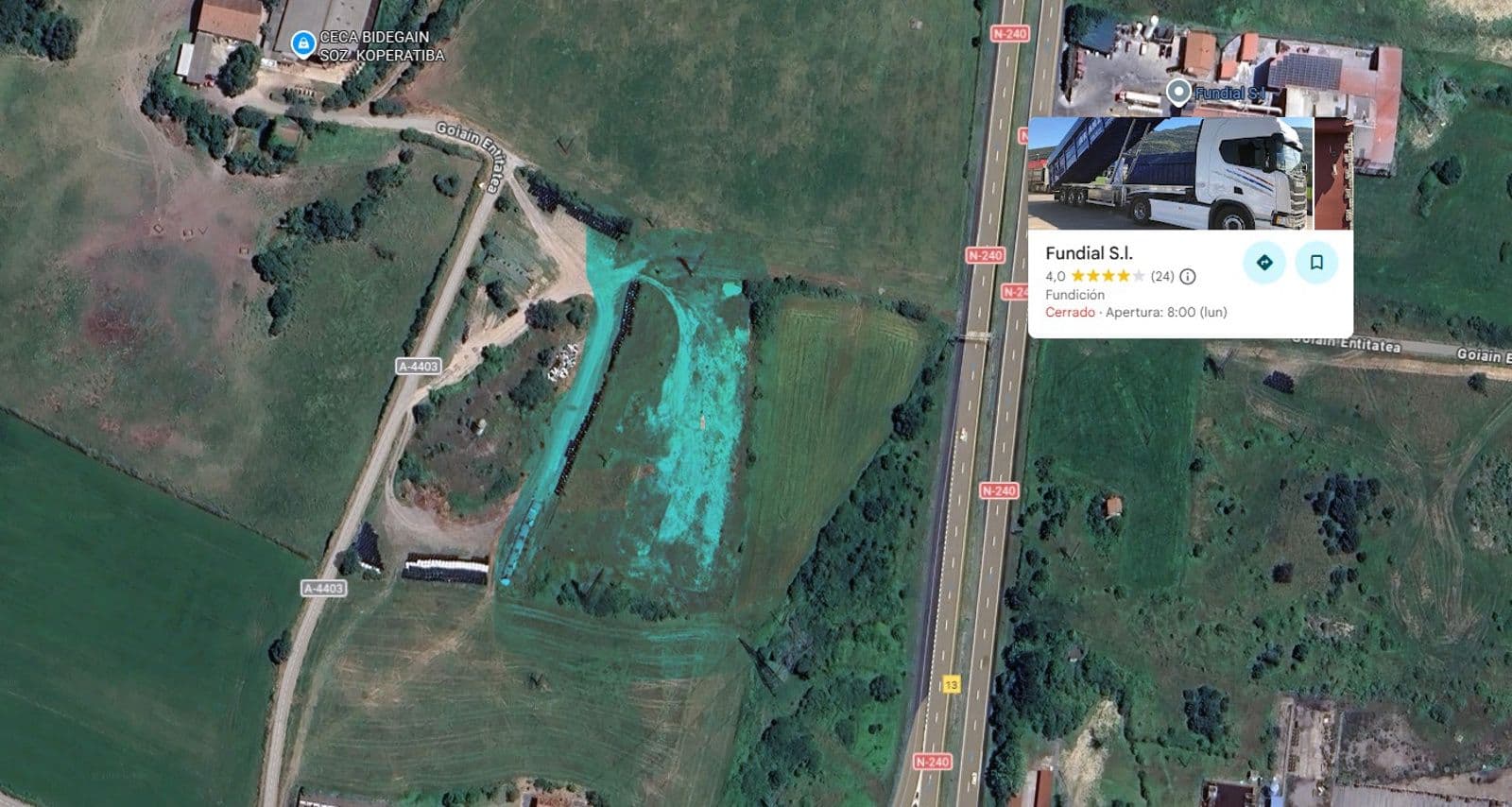 SE VENDE parcela rústica de 9.200 m² junto al polígono de Gojain – Legutiano - imagen 7